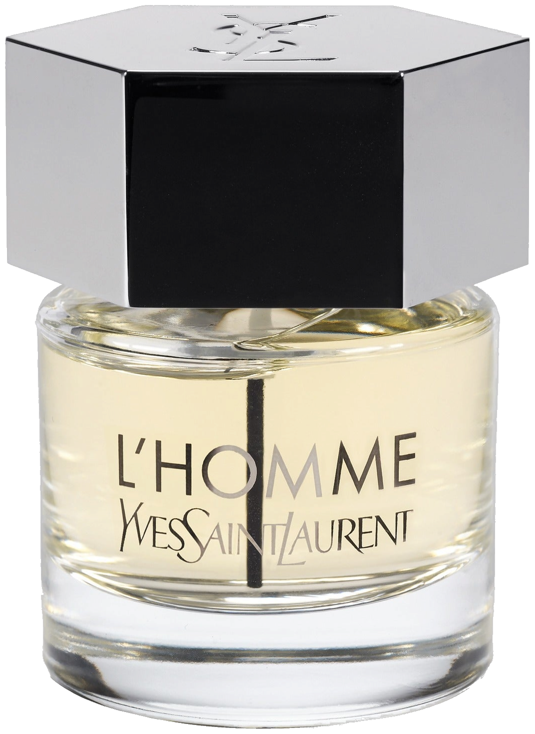 Frasco real de Yves Saint Laurent L'Homme, sin fondo