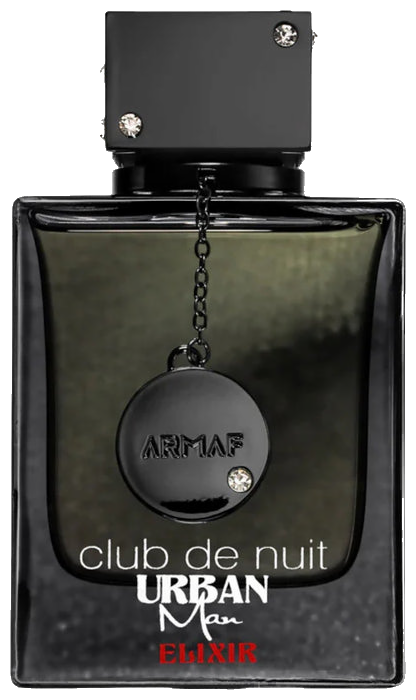Frasco real de Armaf Club de Nuit Urban, sin fondo