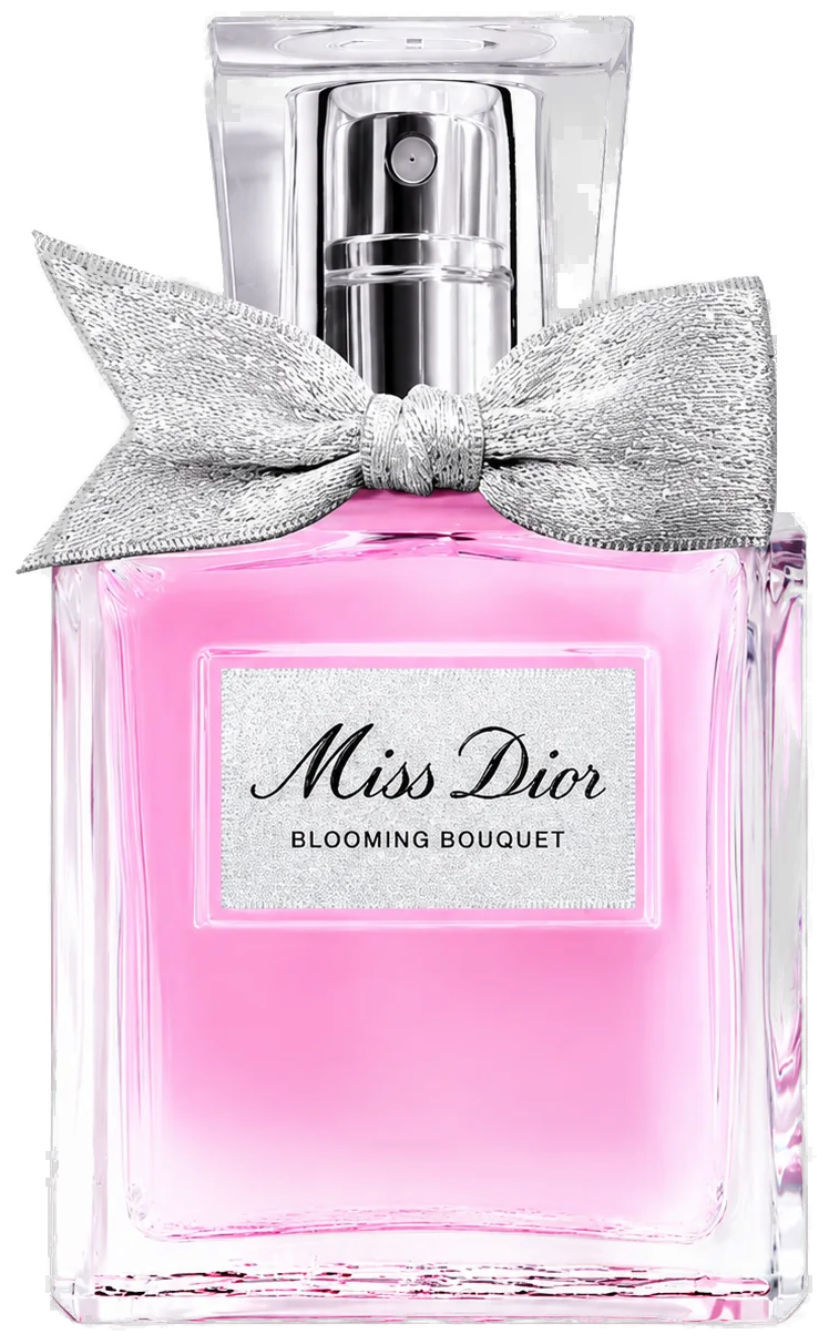 Frasco real de Dior Miss Dior Blooming Bouquet, sin fondo