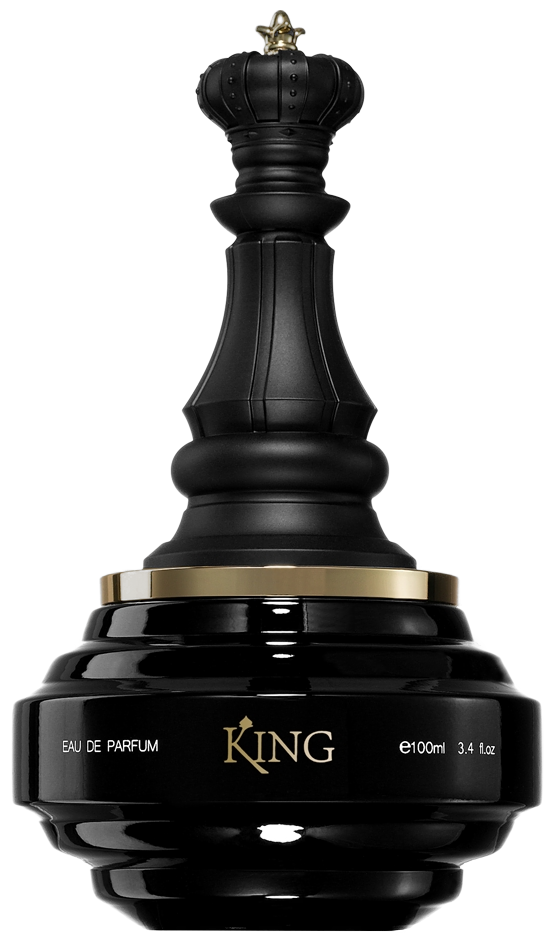 Frasco real de Armaf Checkmate King, sin fondo