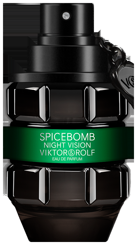 Frasco real de Viktor & Rolf Spicebomb Night Vision, sin fondo