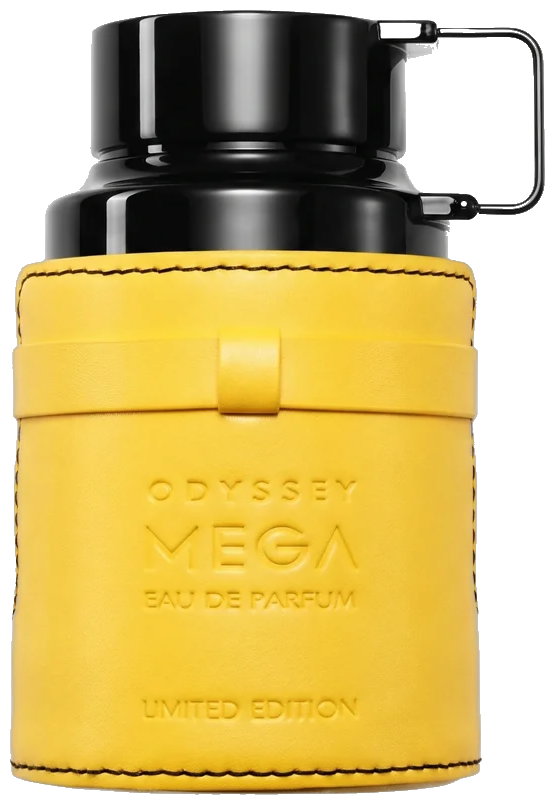 Frasco real de Armaf Odyssey Mega, sin fondo