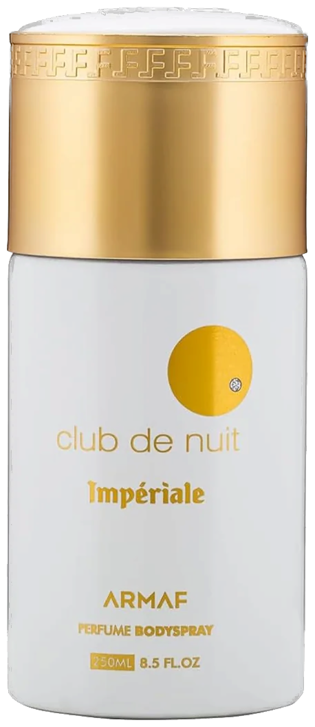 Frasco real de Armaf Cdn Club De Nuit Imperiale All Over Spray, sin fondo