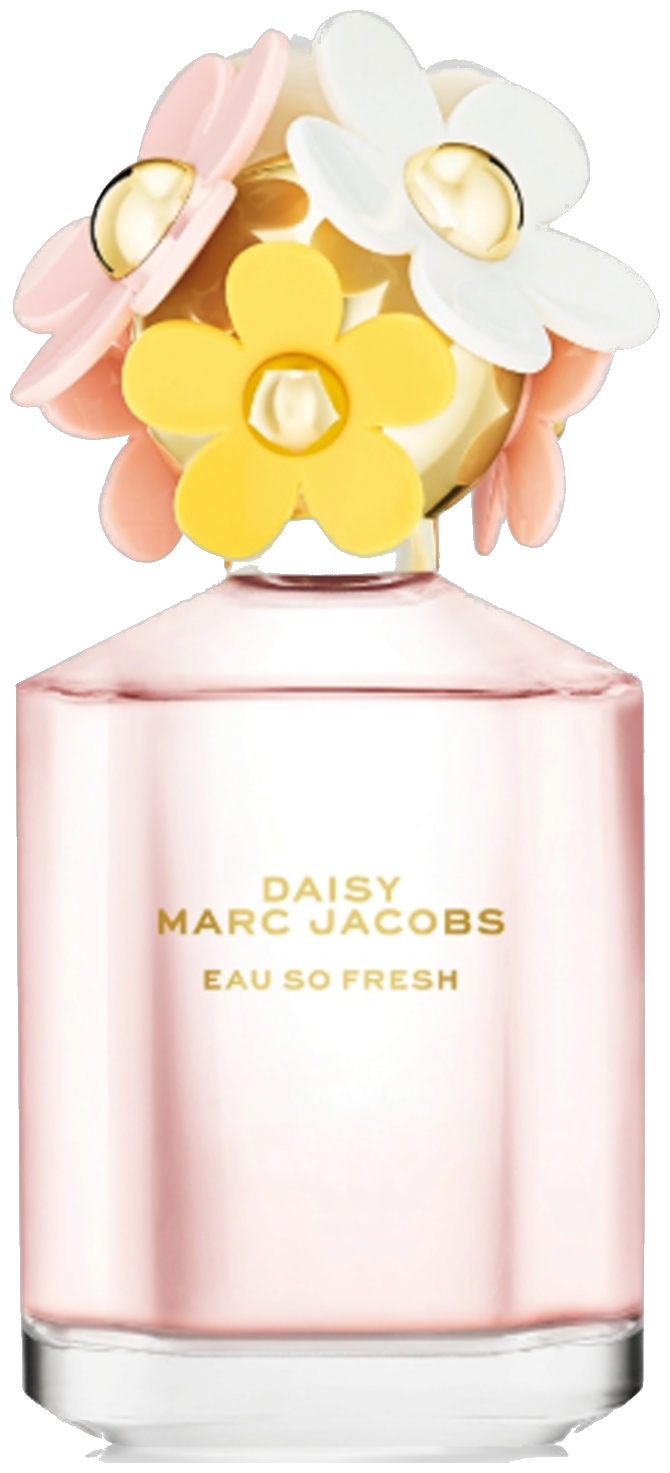 Frasco real de Marc Jacobs Daisy Eau So Fresh, sin fondo