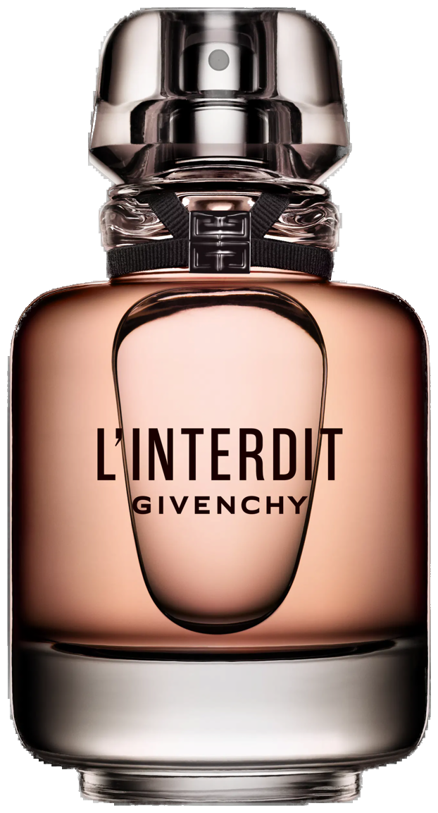 Frasco real de Givenchy L'Interdit, sin fondo