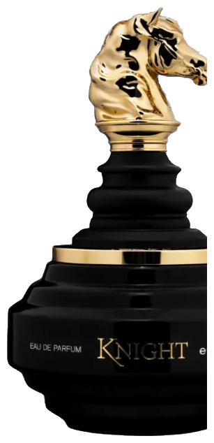 Frasco real de Armaf Checkmate Knight, sin fondo