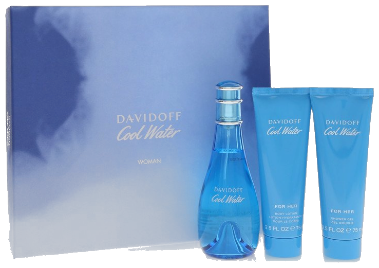 Frasco real de Davidoff Coolwater / bl/ sg, sin fondo
