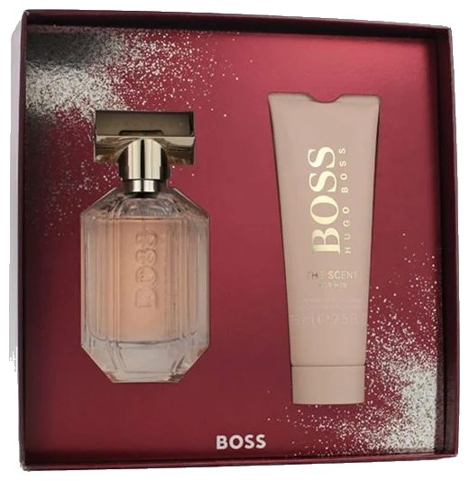 Frasco real de Boss The Scent EDP / bl Hb, sin fondo