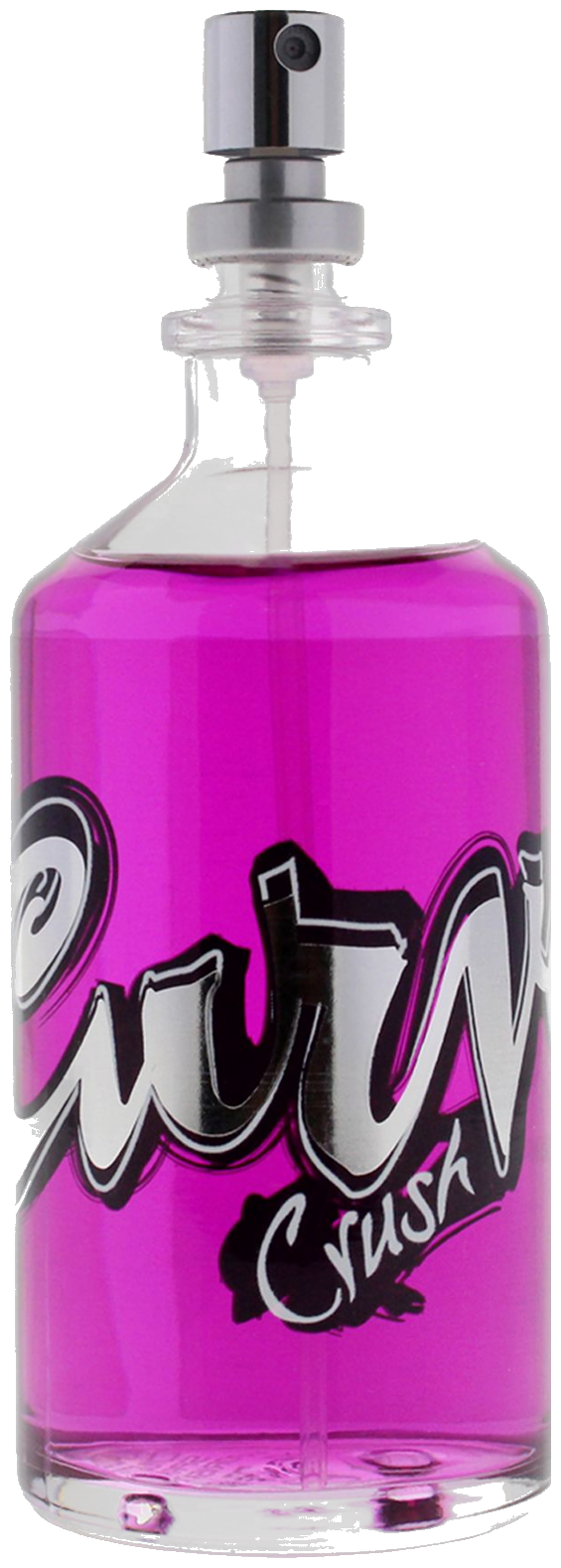 Frasco real de Curve Crush, sin fondo