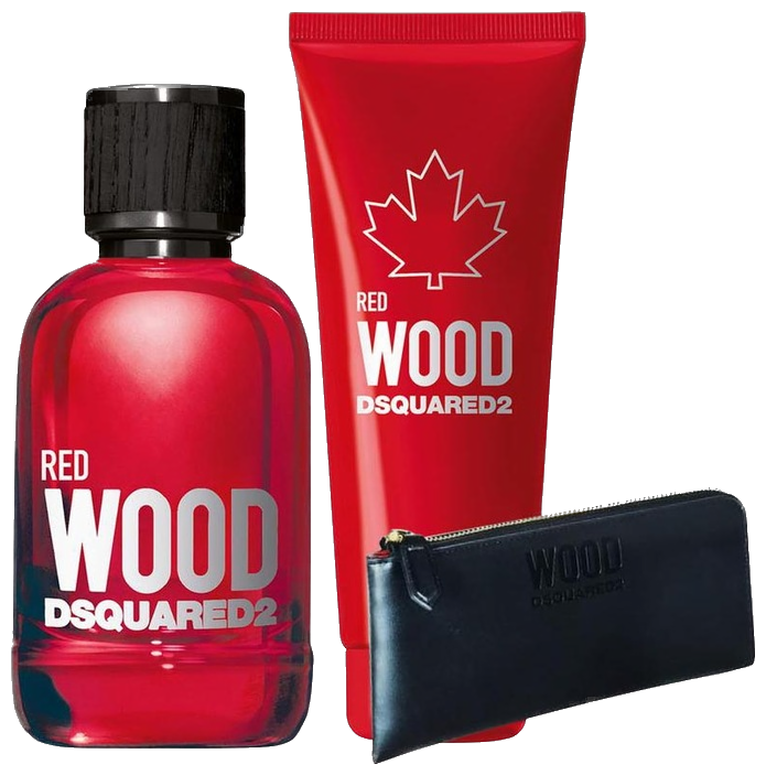Frasco real de Dsquared2 Red Wood /sg/bag, sin fondo