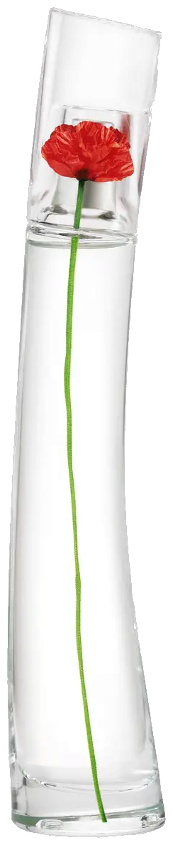 Frasco real de Kenzo Flower, sin fondo