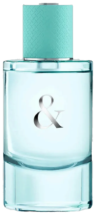Frasco real de Tiffany & Love Her, sin fondo
