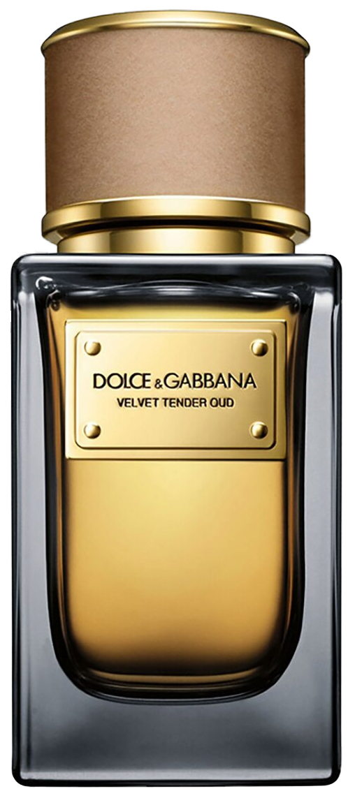 Frasco real de Dolce & Gabbana Velvet Tender Oud, sin fondo