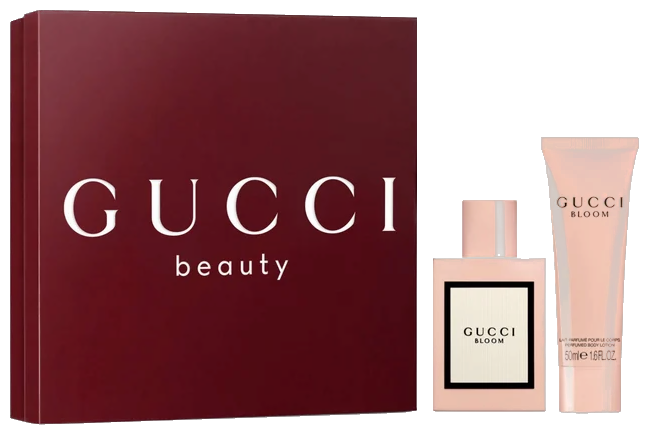 Frasco real de Gucci Bloom EDP + Bl, sin fondo