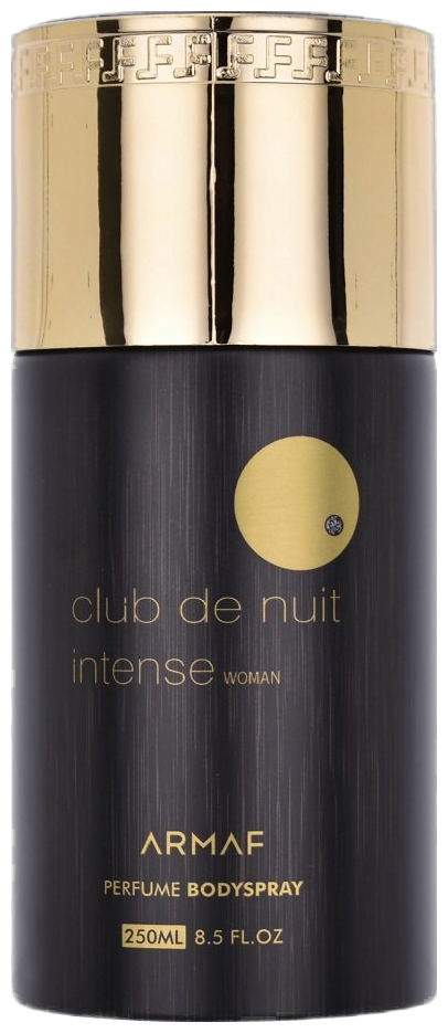 Frasco real de Armaf Cdn Club De Nuit Intense All Over Spray, sin fondo