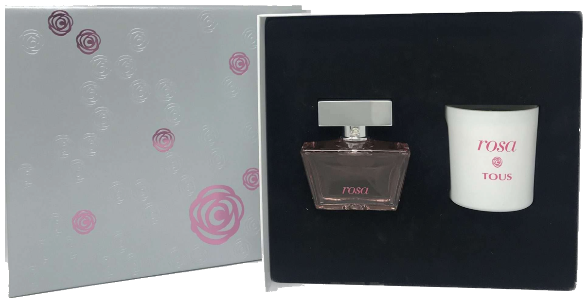 Frasco real de Tous Rosa / Candle, sin fondo