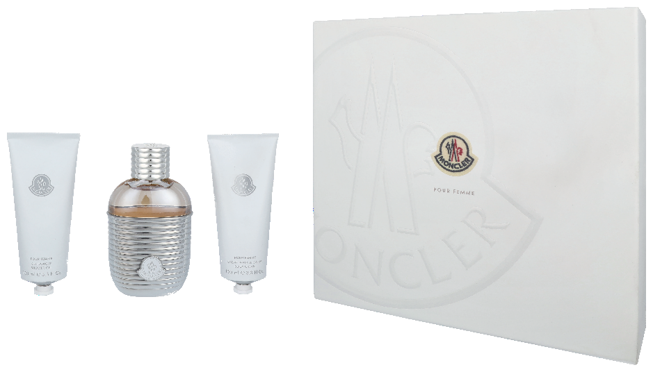 Frasco real de Moncler / bl/ sg 3pcs, sin fondo