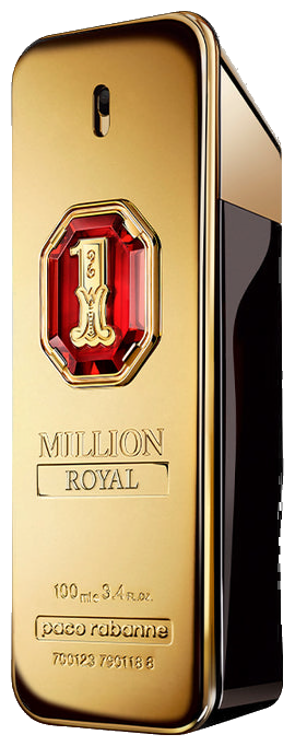 Frasco real de Paco Rabanne 1 Million Royal, sin fondo