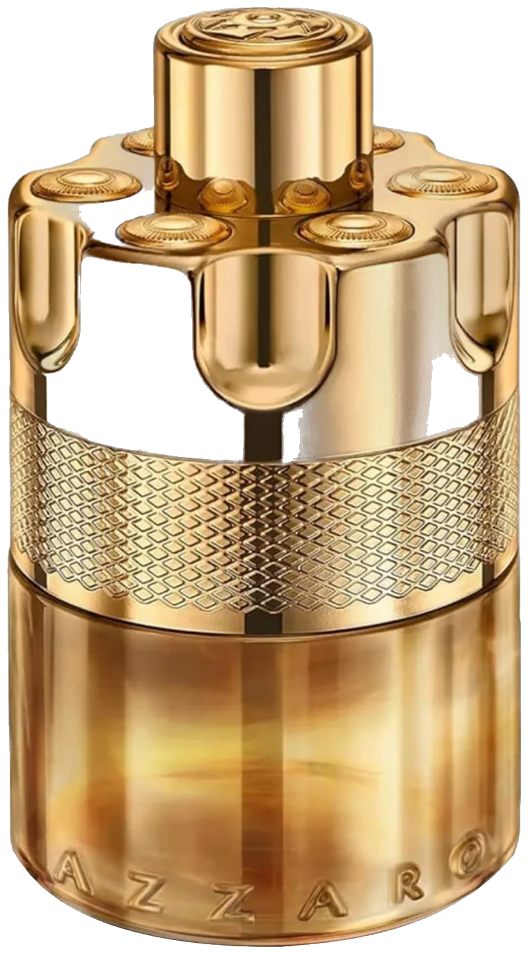 Frasco real de Azzaro Forever Wanted Elixir, sin fondo