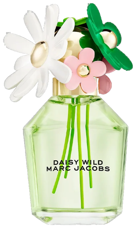 Frasco real de Marc Jacobs Daisy Wild, sin fondo