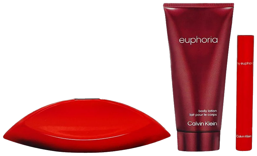 Frasco real de Ck My Euphoria + EDP / bl, sin fondo