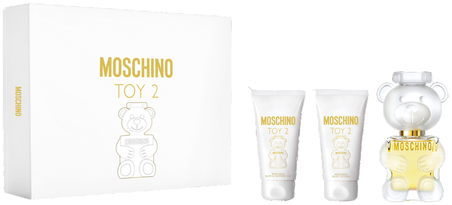 Frasco real de Moschino Toy 2 EDT + bl+ sg, sin fondo