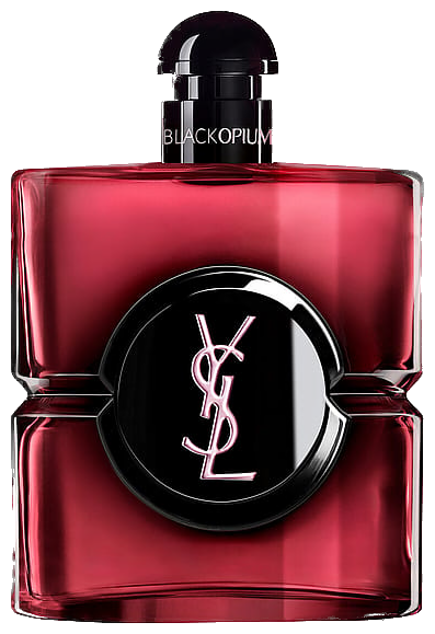 Frasco real de Yves Saint Laurent Black Opium Over Pink Glaze, sin fondo