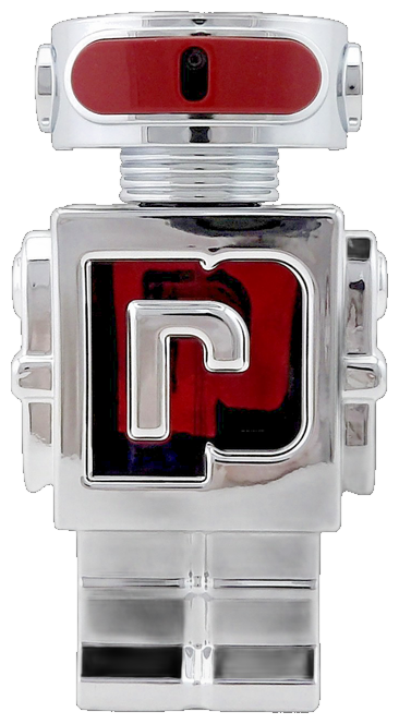 Frasco real de Paco Rabanne Phantom In Red, sin fondo