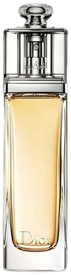 Frasco real de Dior Addict, sin fondo