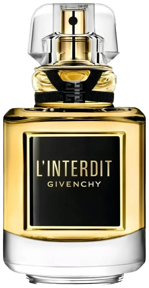 Frasco real de Givenchy L'Interdit, sin fondo