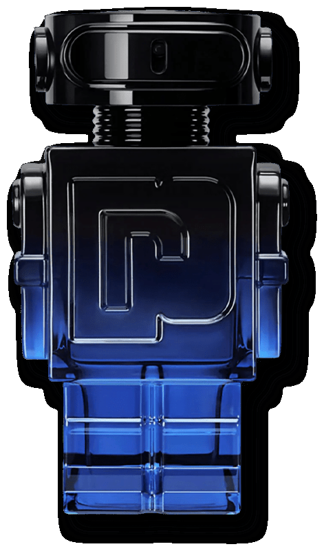 Frasco real de Paco Phantom Intense EDP, sin fondo