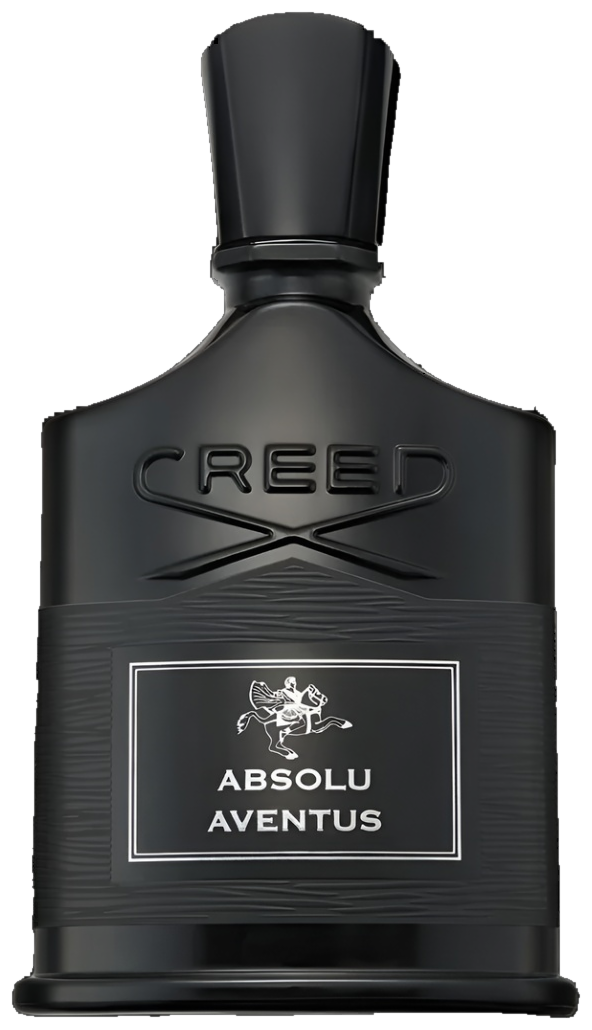 Frasco real de Creed Absolu Aventus, sin fondo