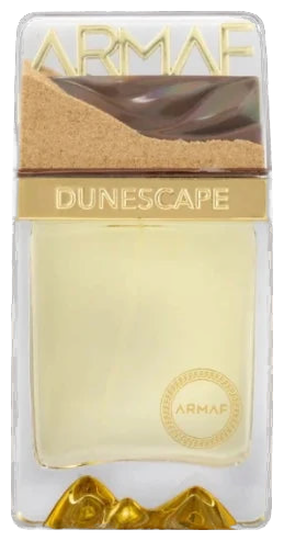Frasco real de Armaf Dunescape Dubai Extrait De Parfum, sin fondo