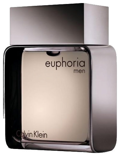 Frasco real de Calvin Klein Euphoria Men, sin fondo