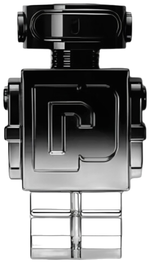 Frasco real de Paco Phantom Elixir Parfum Intense, sin fondo