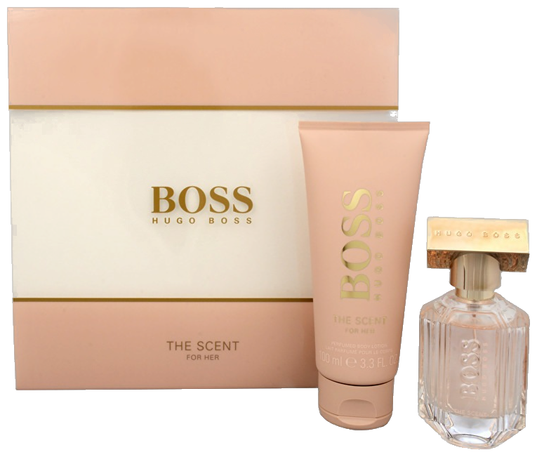Frasco real de Boss The Scent EDP / bl Hb, sin fondo