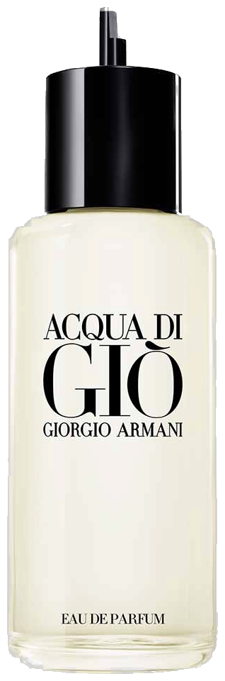 Frasco real recargable de Giorgio Armani Acqua di Gio, sin fondo