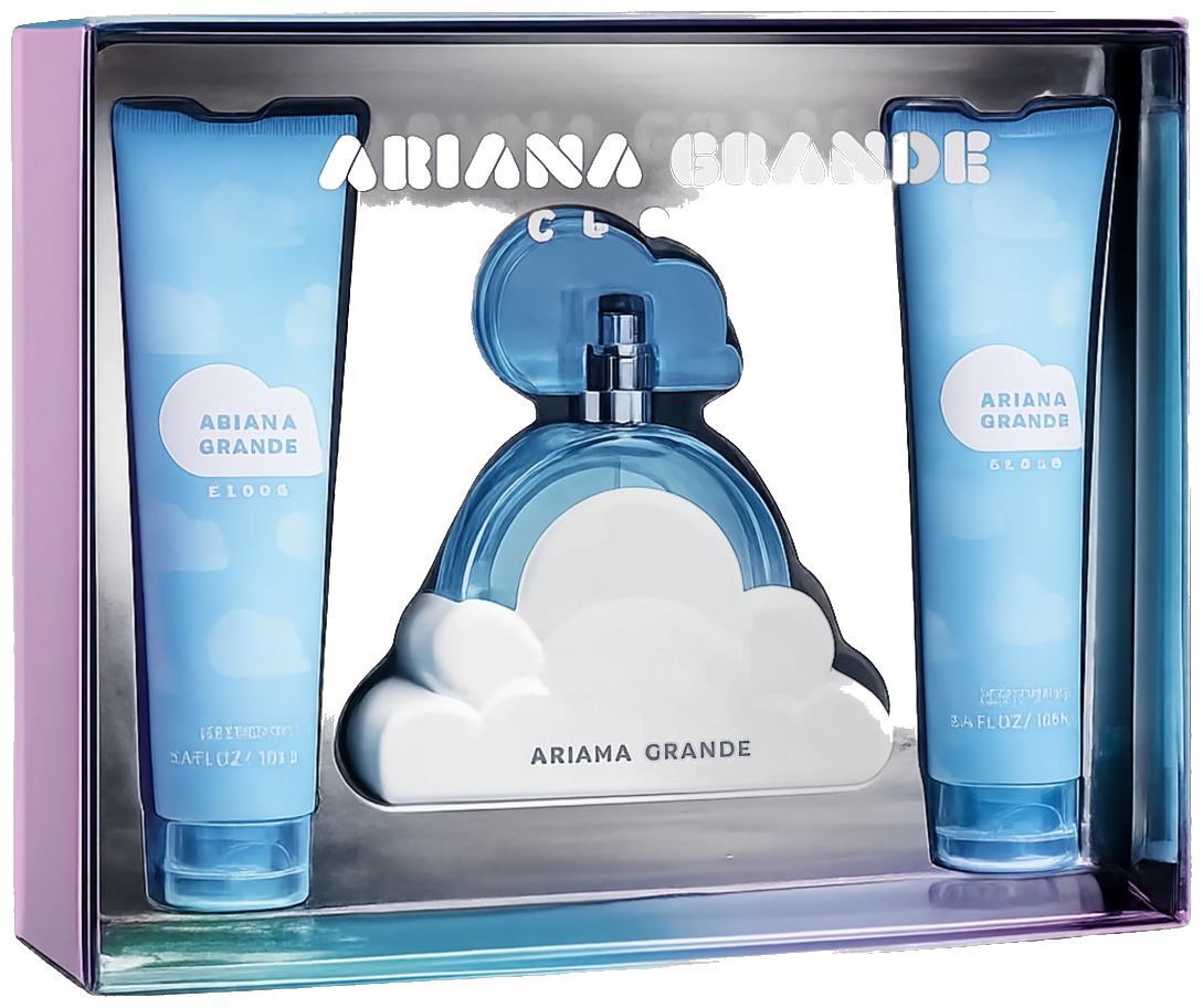 Frasco real de Ariana Grande Cloud, sin fondo