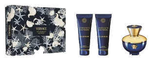 Frasco real de Versace Dylan Blue + EDP / bl/ sg, sin fondo
