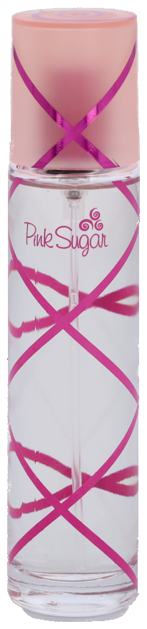 Frasco real de Pink Sugar, sin fondo